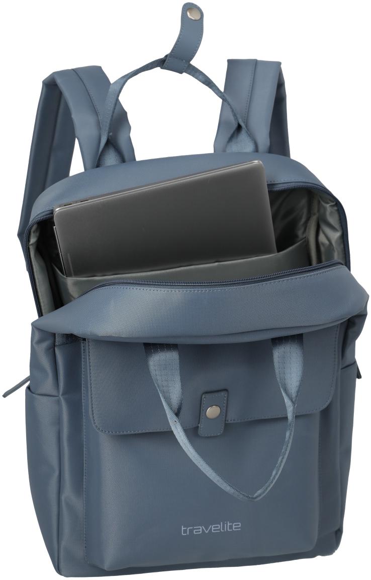 Travelite Ville Rucksack Blau Laptopfach