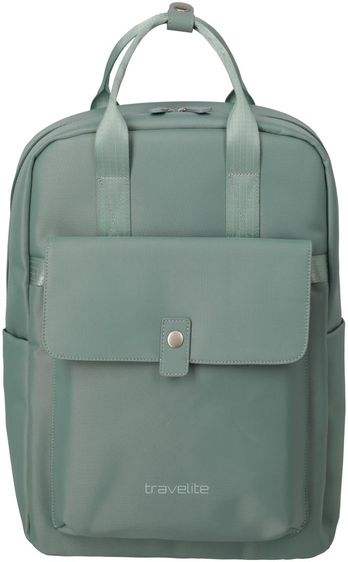 Travelite Ville Rucksack Grün Laptopfach