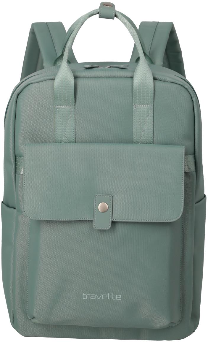 Travelite Ville Rucksack Grün Laptopfach