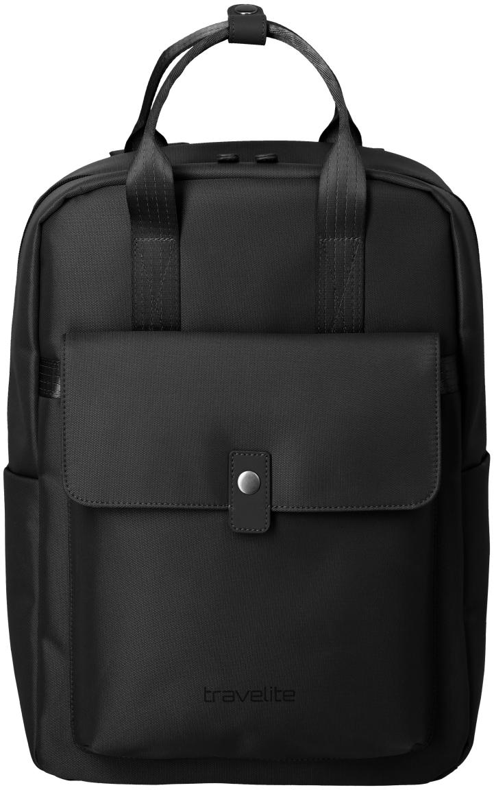 Travelite Ville Rucksack Schwarz Laptopfach