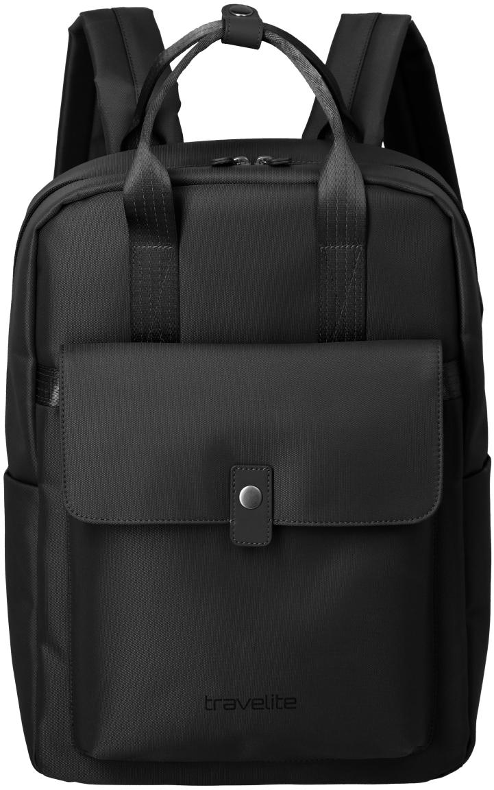 Travelite Ville Rucksack Schwarz Laptopfach