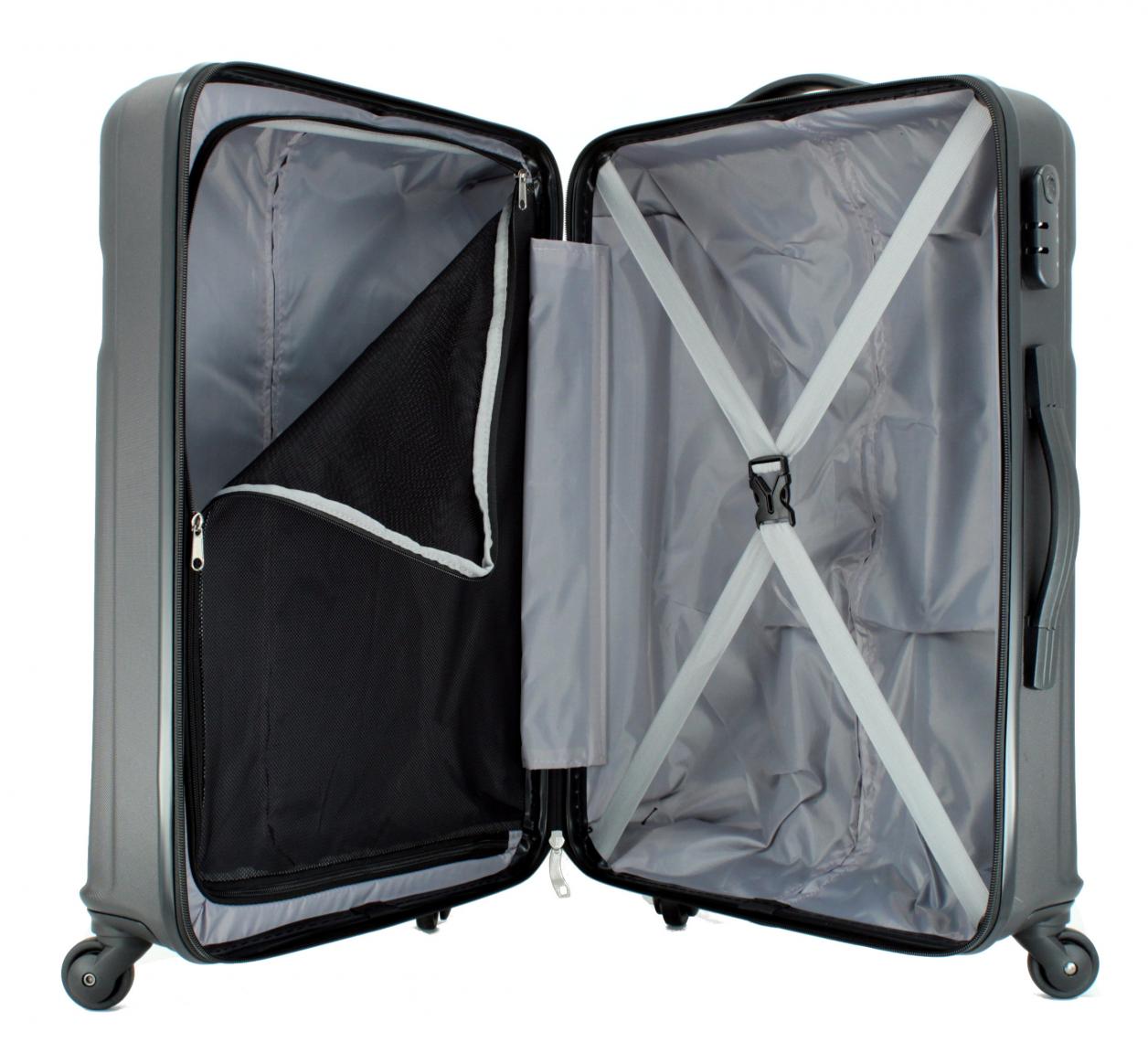 Travelite Vinda 4-Rad Bordtrolley S 55cm Hartschale rot