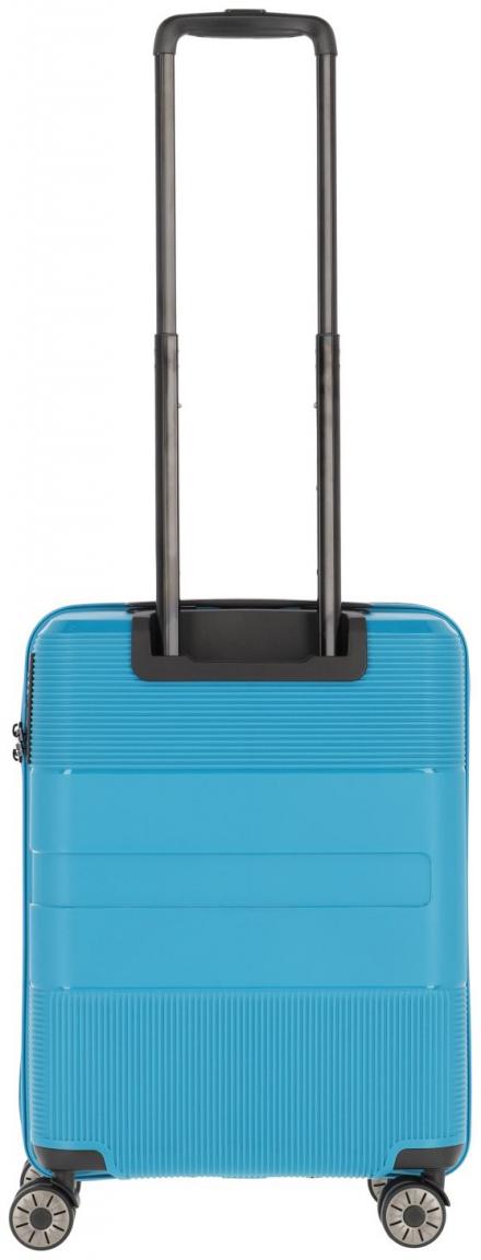 Travelite Waal 4w-Trolley S 55cm Kabinenkoffer türkis TSA-Schloss