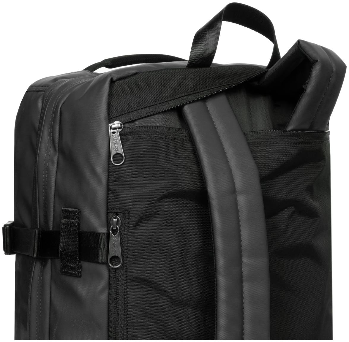 Travelpack Tarp Black Eastpak Reisetasche mit Rucksackfunktion Beschichtung