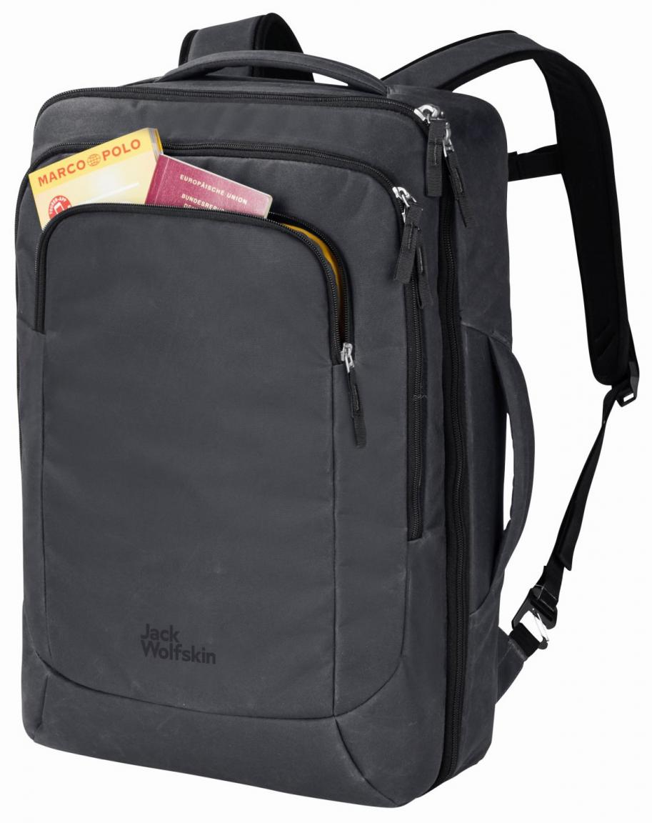 Traveltopia Reiserucksack Cabinpack 34 Liter grün Jack Wolfskin wasserabweisend 