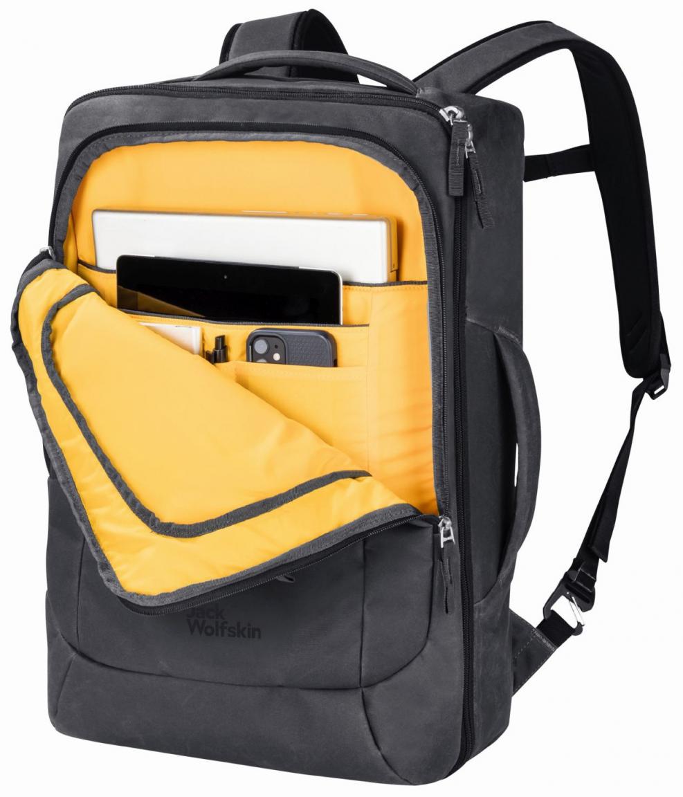 Traveltopia Reiserucksack Cabinpack 34 Liter grün Jack Wolfskin wasserabweisend 
