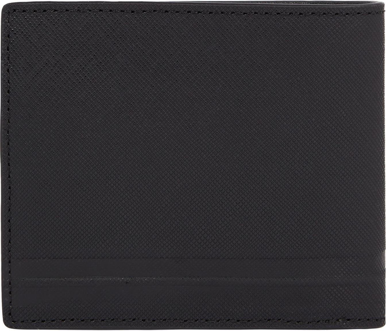 Trifold Herrenbörse Tommy Hilfiger Schwarz Leder