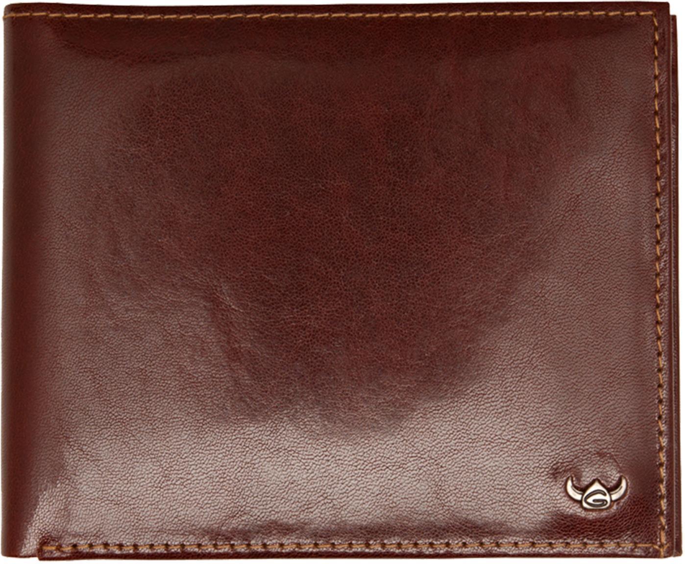 Trifold Lederportmonee Herren Golden Head Colorado Black Datensafe