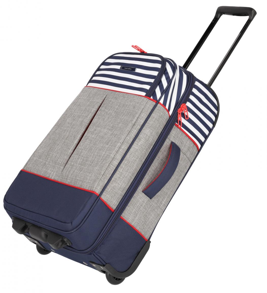 Trolley Reisetasche Travelite Athene Streifendesign maritim