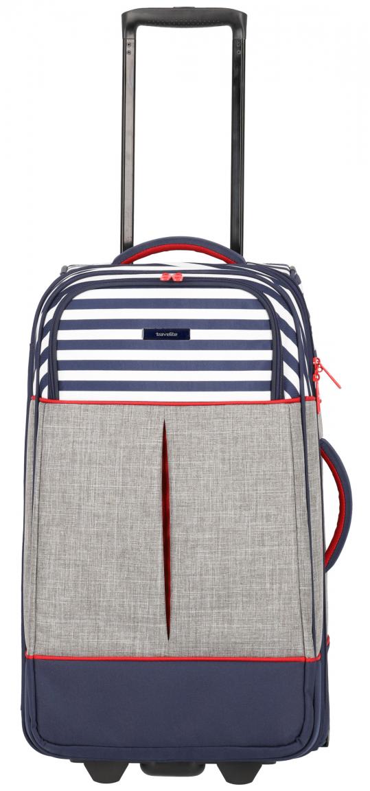 Trolley Reisetasche Travelite Athene Streifendesign maritim
