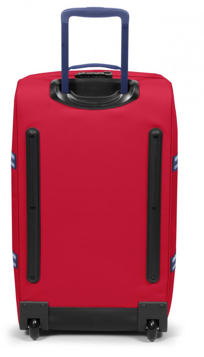Trolleytasche Eastpak Tranverz L Blakout Stop rot blau