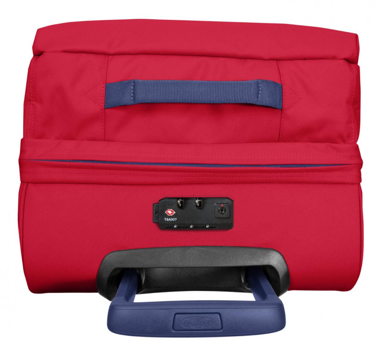 Trolleytasche Eastpak Tranverz L Blakout Stop rot blau