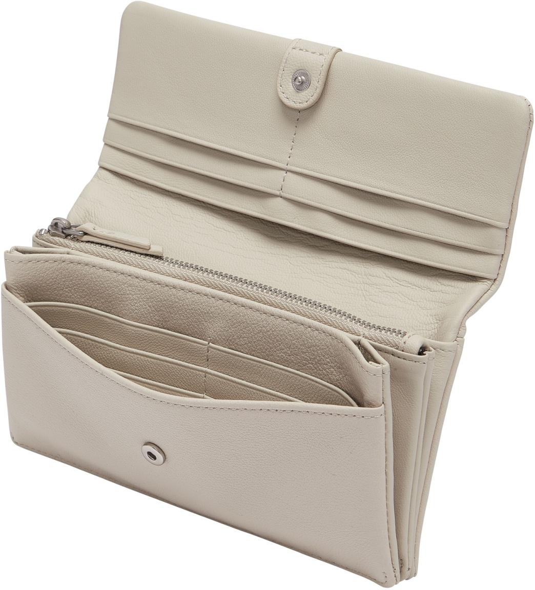 Überschlagbörse Leder Liebeskind Slam Almond Milk Beige