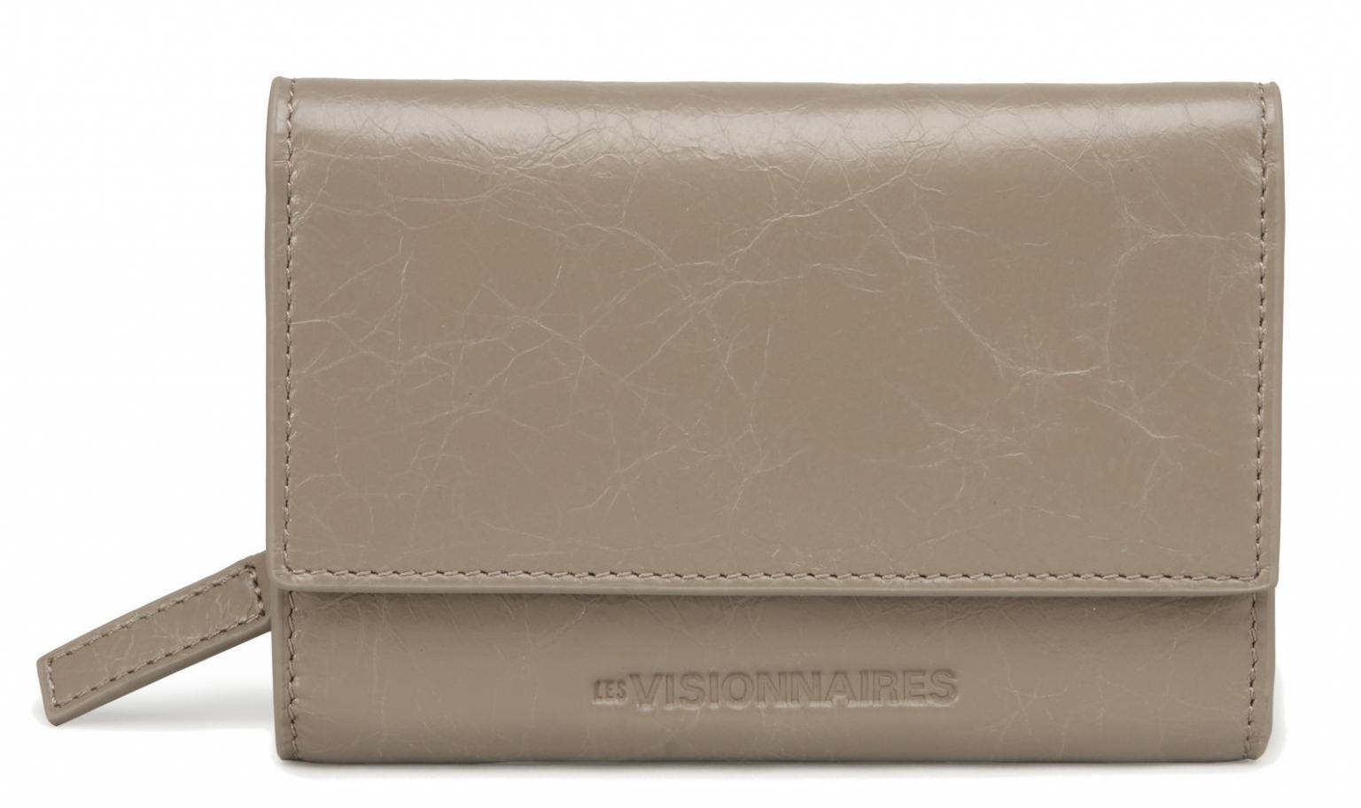 Überschlagbörse Les Visionnaire Lisa Glossy Grey grau glänzend