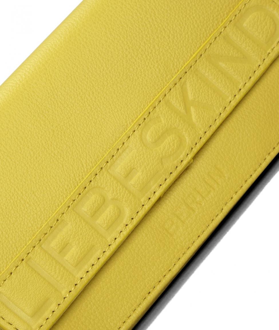 Überschlagbörse Liebeskind URSlamW8 senf yellow geprägt gelb