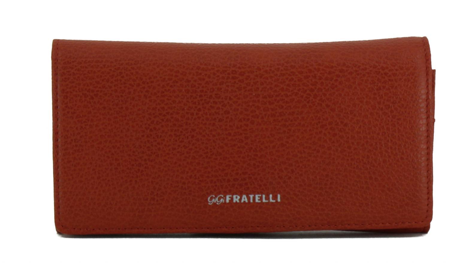 Überschlaggeldtasche Orange GiGi Fratelli