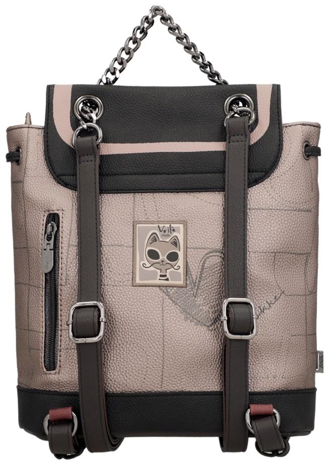 Überschlagrucksack Kettenhenkel Anekke Mademoiselle Parisian bunt