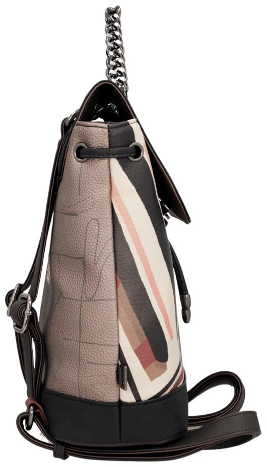 Überschlagrucksack Kettenhenkel Anekke Mademoiselle Parisian bunt