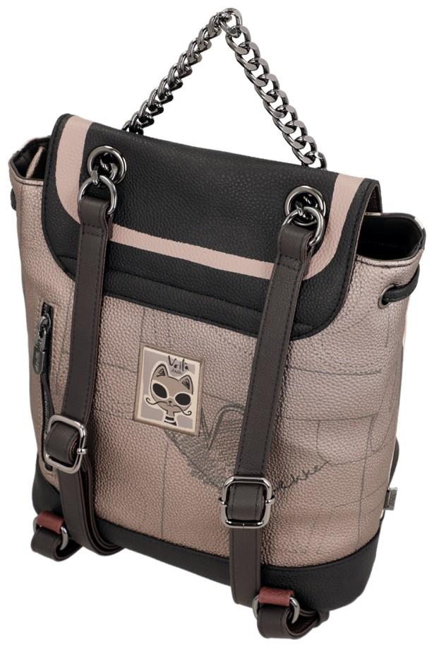 Überschlagrucksack Kettenhenkel Anekke Mademoiselle Parisian bunt