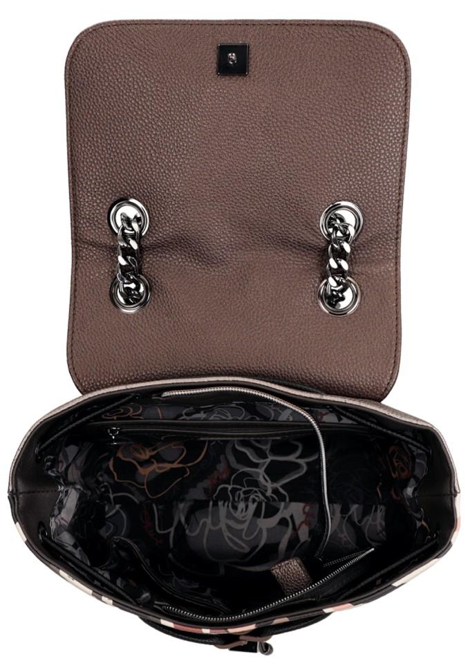 Überschlagrucksack Kettenhenkel Anekke Mademoiselle Parisian bunt