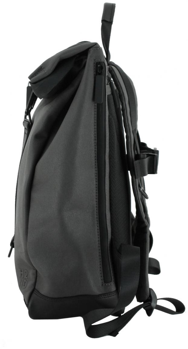 Überschlagrucksack dunkelbraun Retrolook H2ND City Lights Mailand Nordic Copper