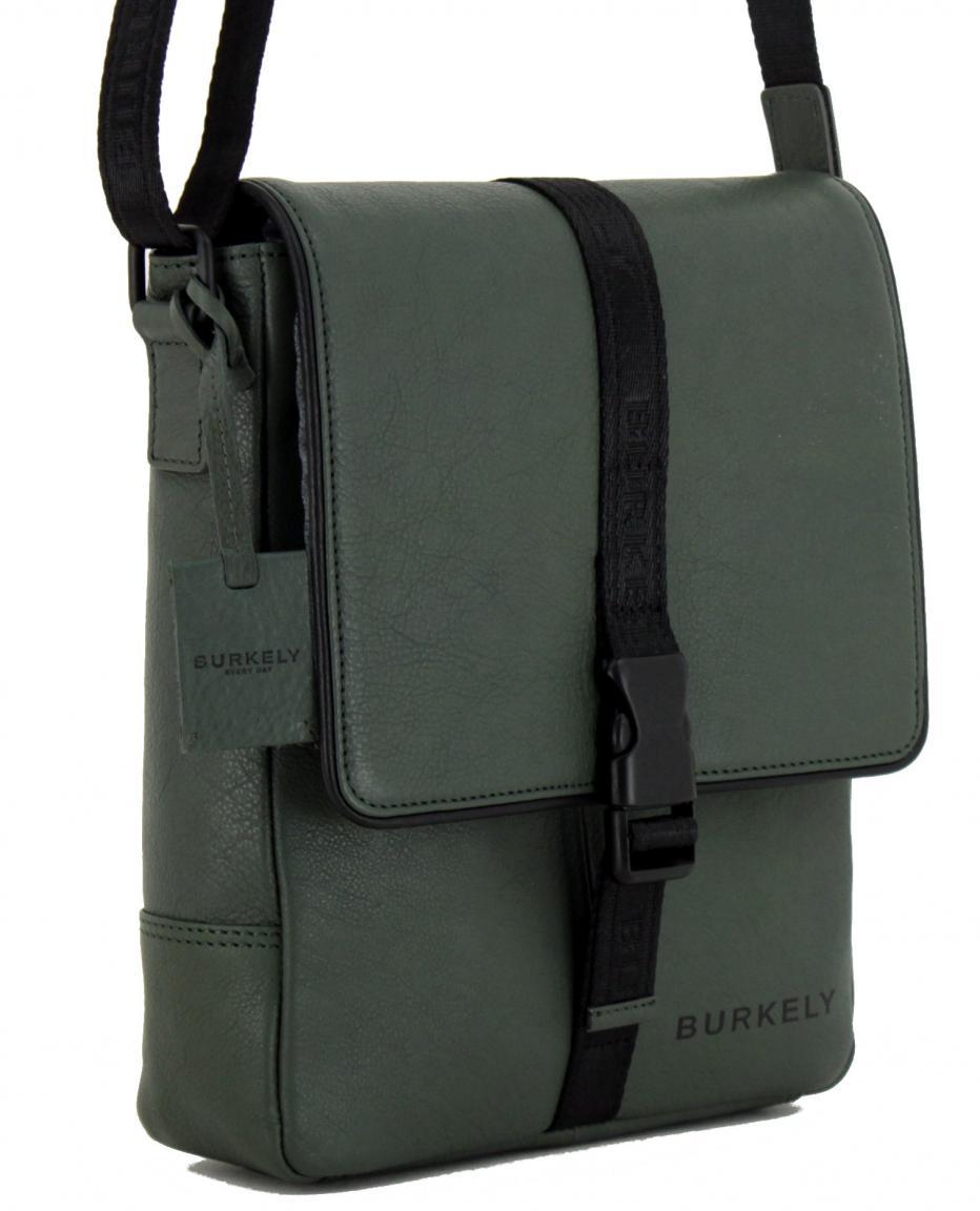 Überschlagtasche Burkely Rebel Reese grün Crossover Herren