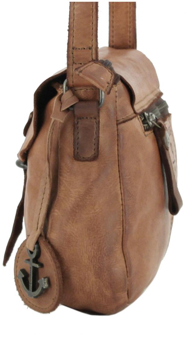 Überschlagtasche Cathey Vintage Leder braun Harbour 2nd Urban Poets