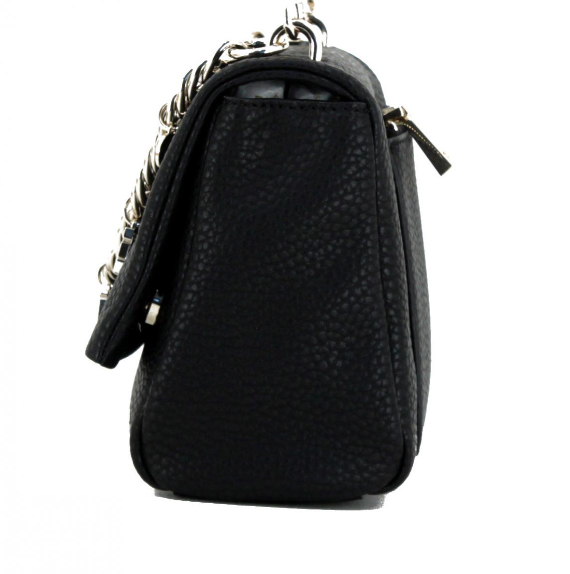 Überschlagtasche Conner Guess schwarz Metallkette