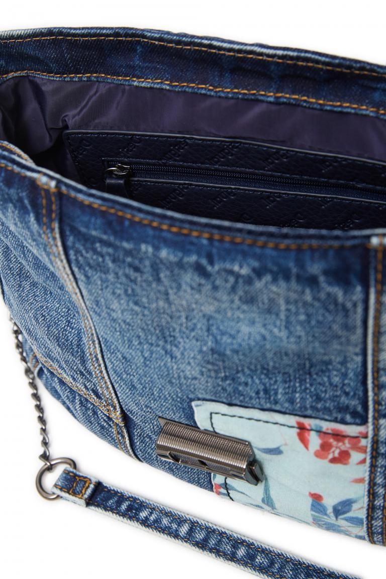 Überschlagtasche Desigual Beta Patch Vera Navy blau