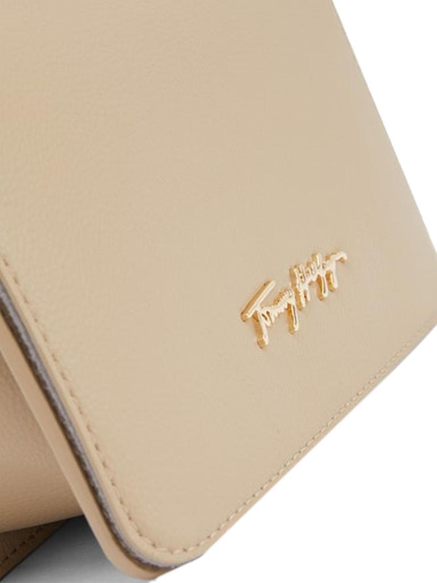 Überschlagtasche Joy Mini Crossover Tommy Hilfiger Beige graues Velours