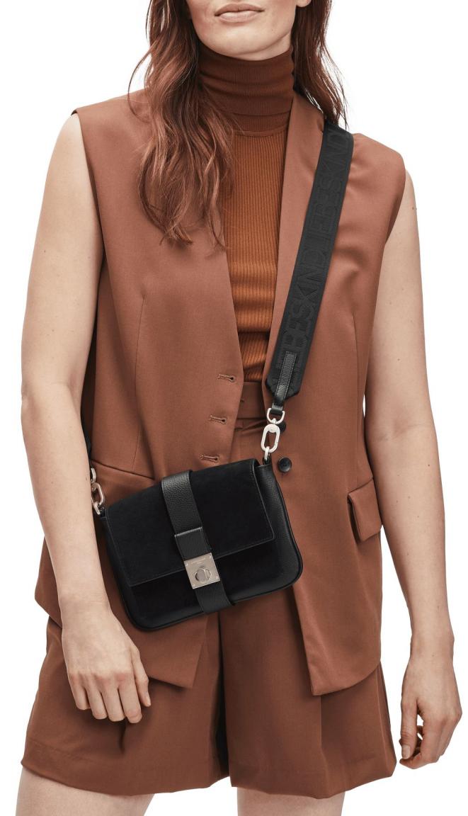 Überschlagtasche Liebeskind Dia Black Crossbody S schwarz