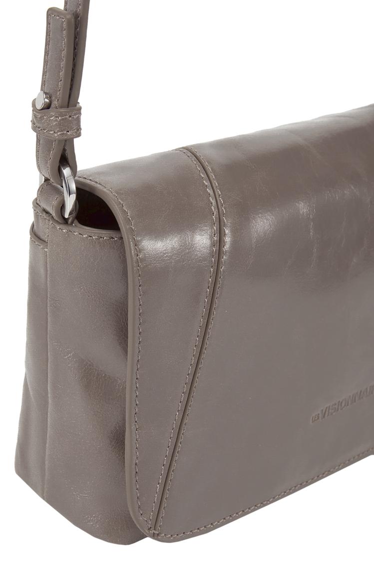 Überschlagtasche Louise Petite Vanilla Latte Icon Crinkle Les Visionnaires