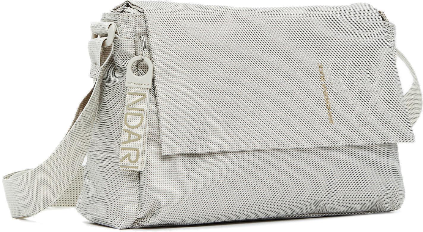 Überschlagtasche MD20 Messender Whitecap Gray beige Mandarina Duck