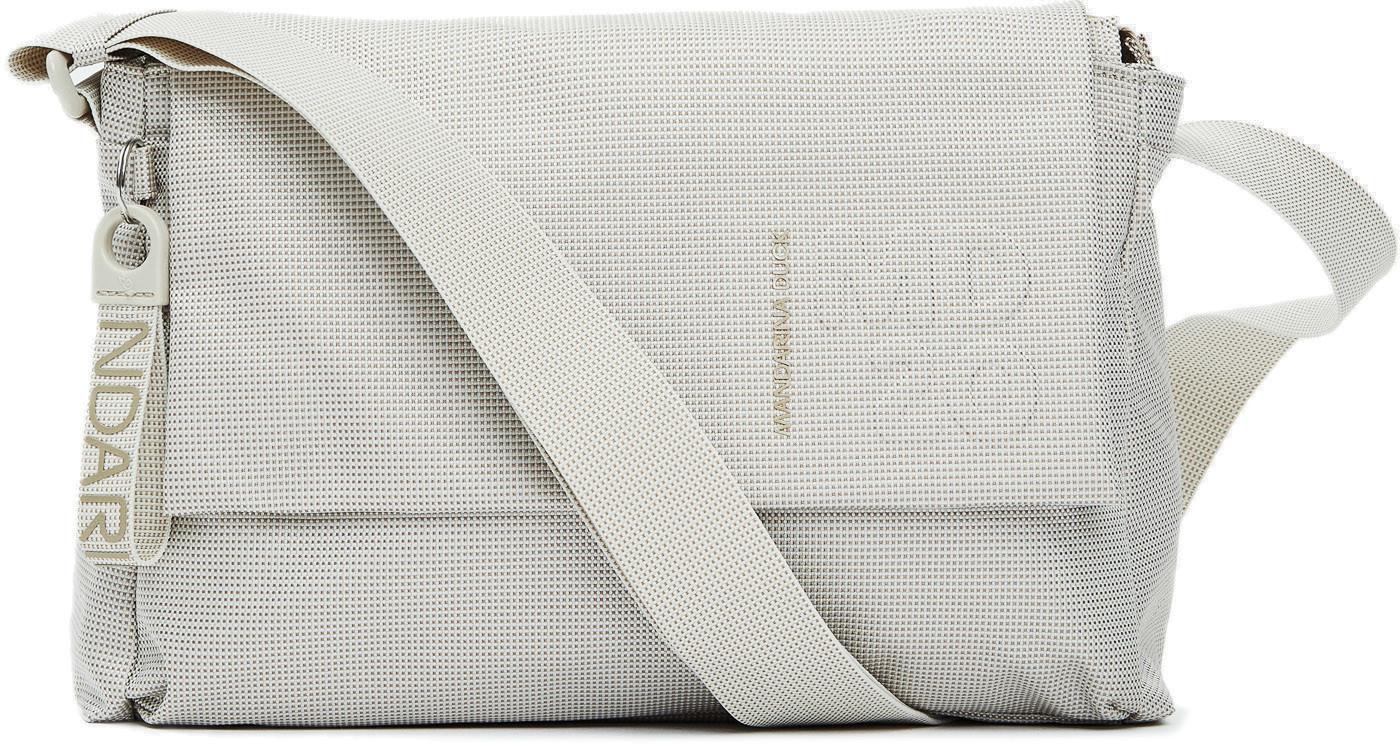 Überschlagtasche MD20 Messender Whitecap Gray beige Mandarina Duck