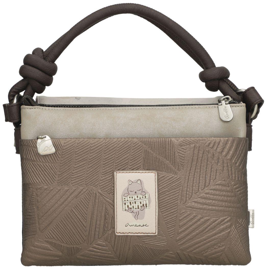 Überschlagtasche Sophia Metallicakzente Anekke Crossover