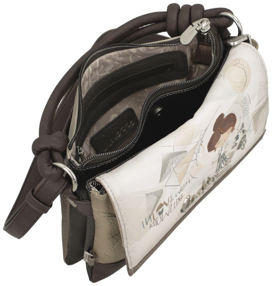 Überschlagtasche Sophia Metallicakzente Anekke Crossover