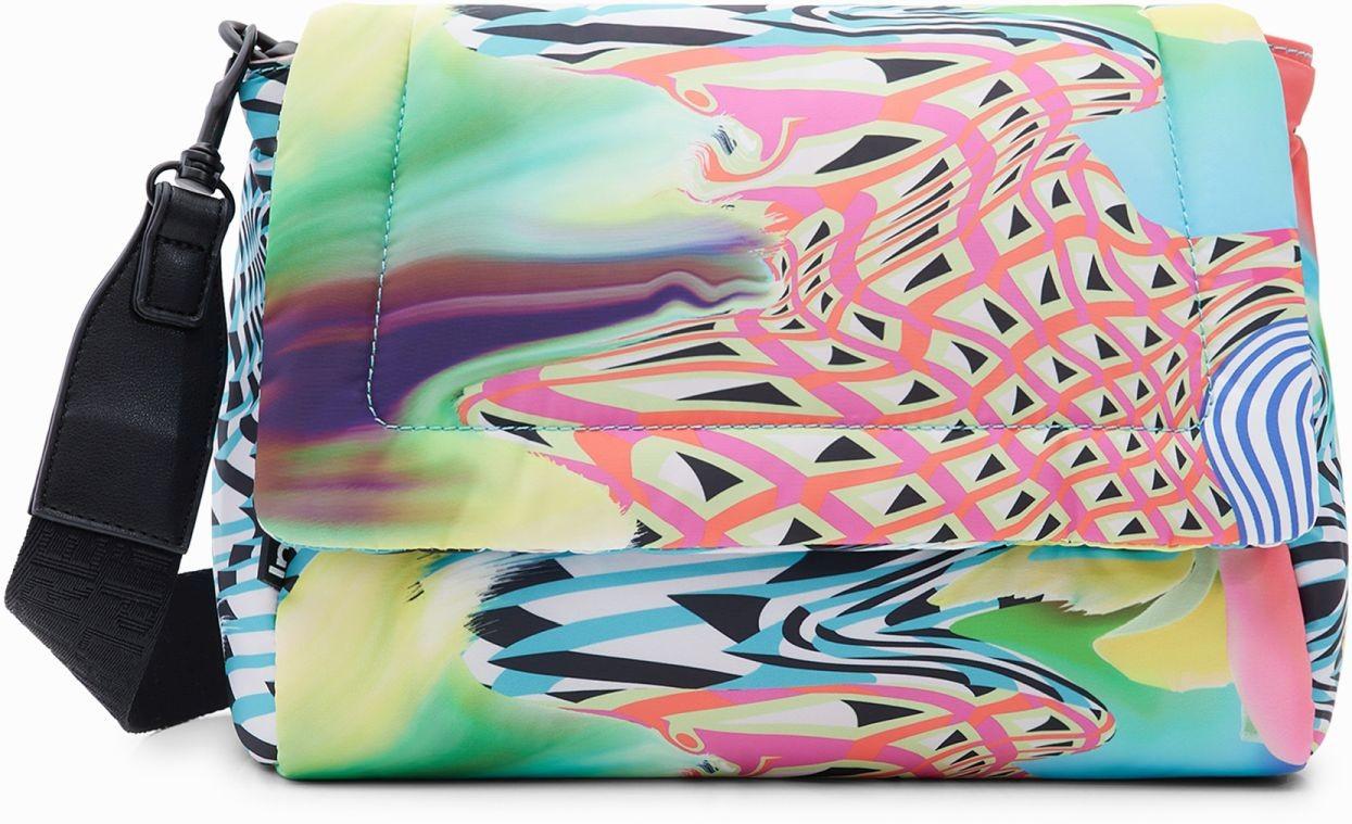 Überschlagtasche bunt psychedelisch Desigual Hawaiian Geosurf Copenhague