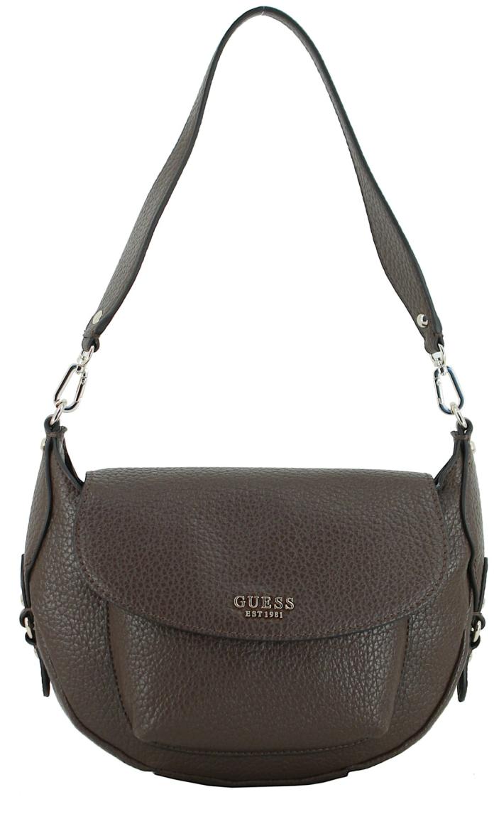 Überschlagtasche schwarz Guess Marsha Wechselriemen