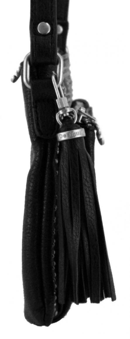 Umhängetasche Desigual Toulouse Crux Schwarz Nieten