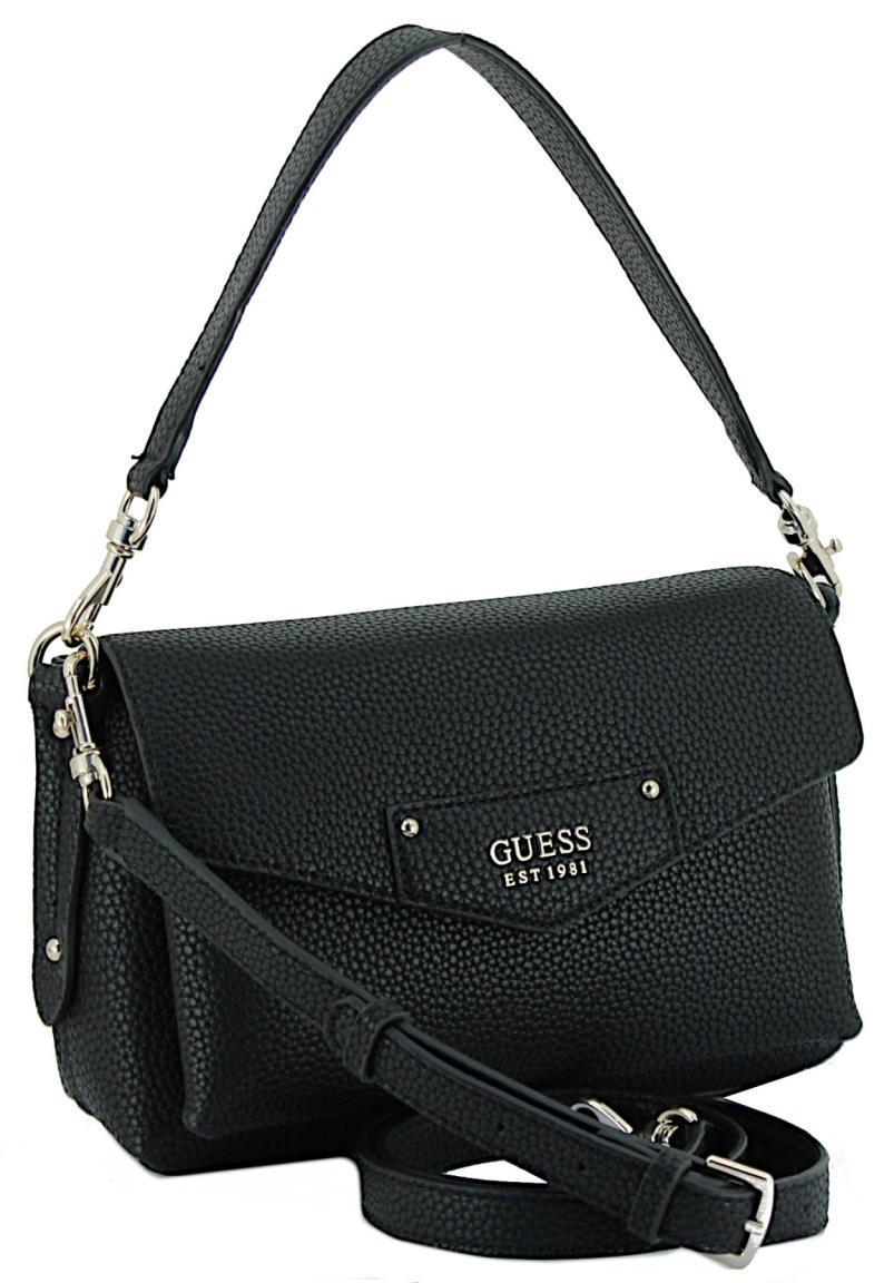 Umhängetasche Guess Eco Brenton Black Wechselriemen Handyfach