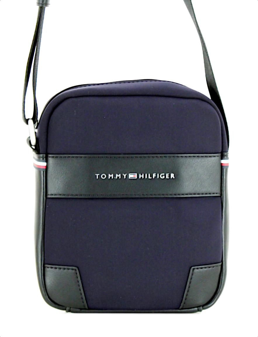 Umhängetasche Herren Space Blue TH Urban Nylon Tommy Hilfiger