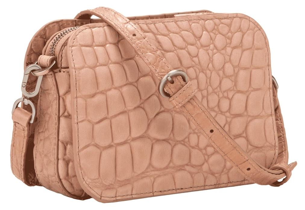 Umhängetasche Liebeskind Malibu Crossbody dusty rose Waxy Croco