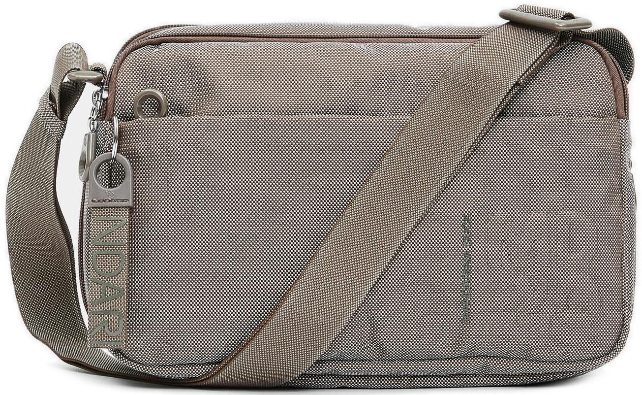 Umhängetasche  Mandarina Duck MD20 Taupe zweigeteilt