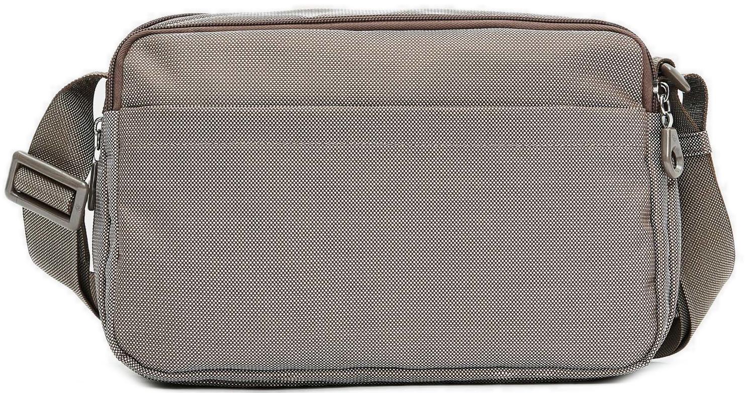 Umhängetasche  Mandarina Duck MD20 Taupe zweigeteilt