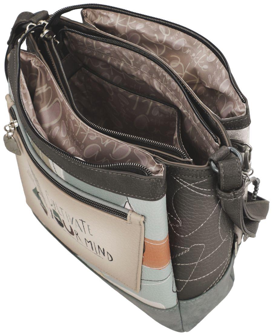 Umhängetasche Sophia schimmernd Anekke filigrane Glitzersteine antik