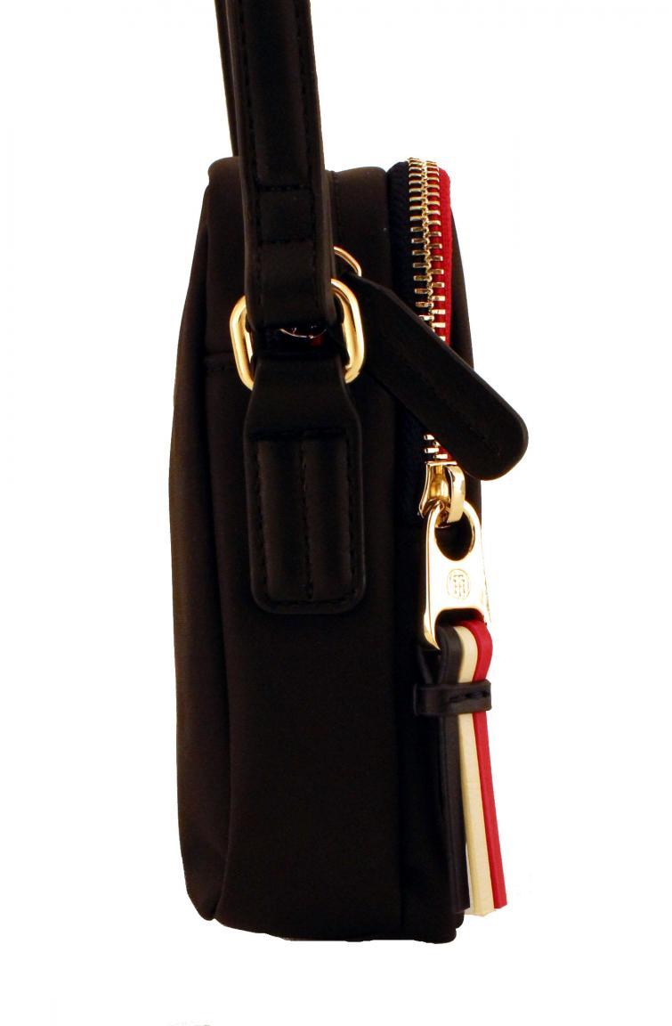 Umhängetasche Tommy Hilfiger Poppy Crossover rot Monogramm