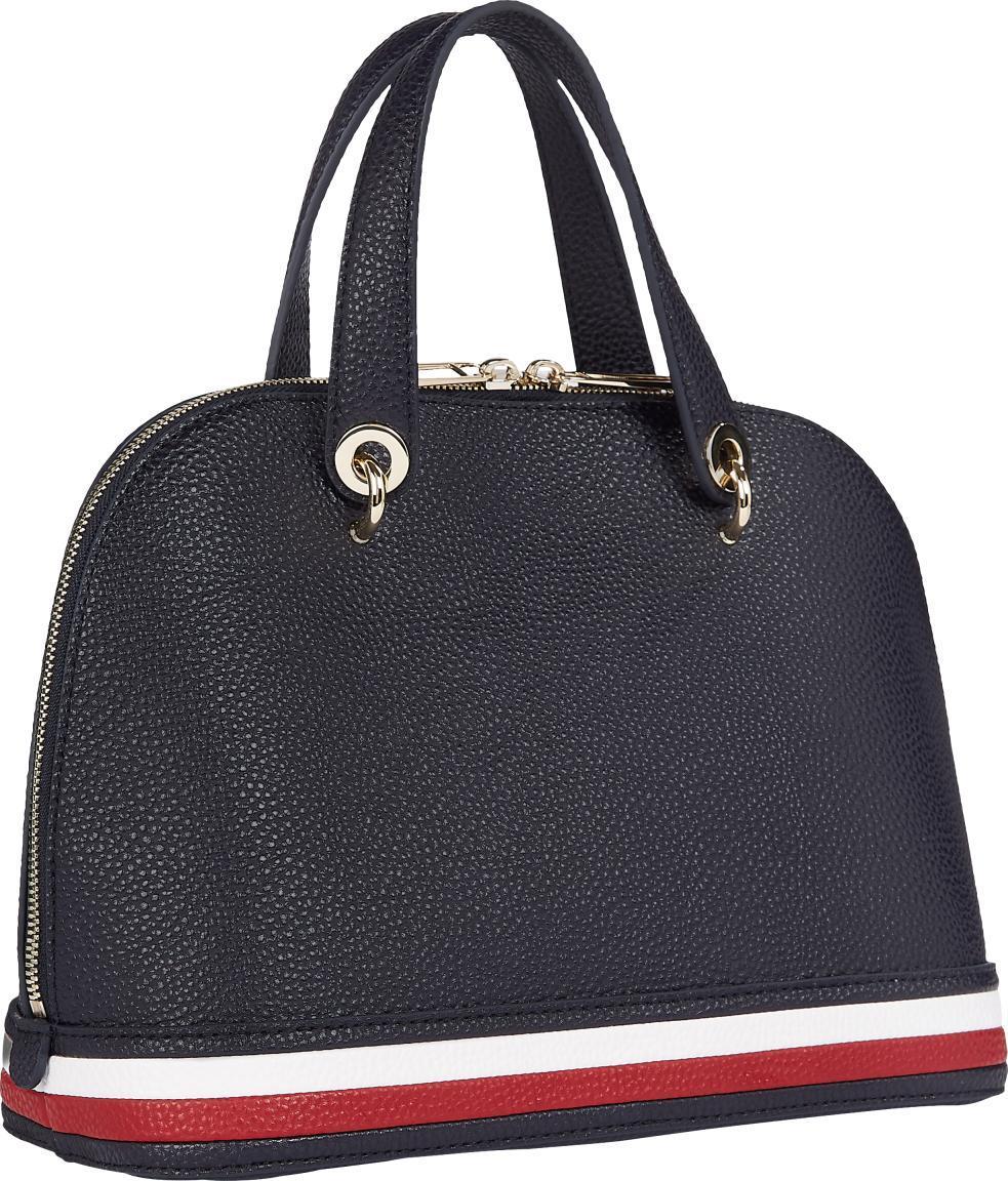 Umhängetasche Tommy Hilfiger TH Element Duffle Corp schwarz Lederimitat