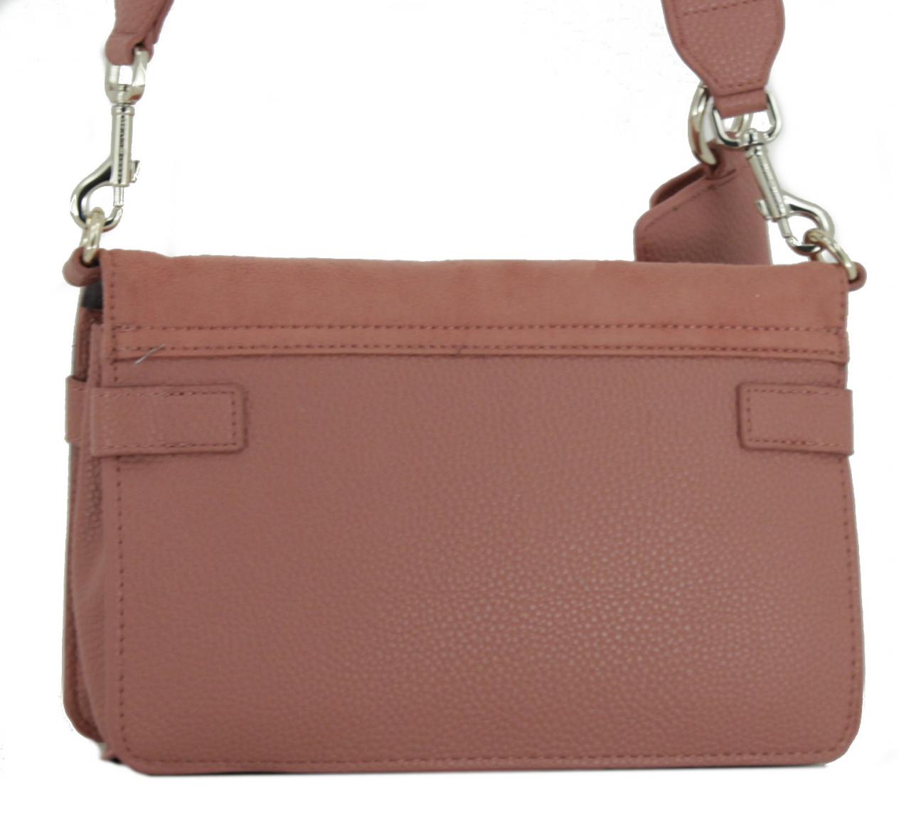 Umhängetasche mit Überschlag altrosaTH Soft Flap Crossover Mineralize