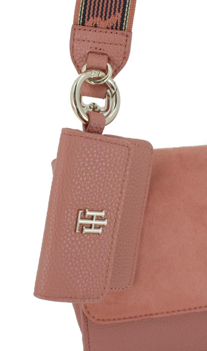 Umhängetasche mit Überschlag altrosaTH Soft Flap Crossover Mineralize