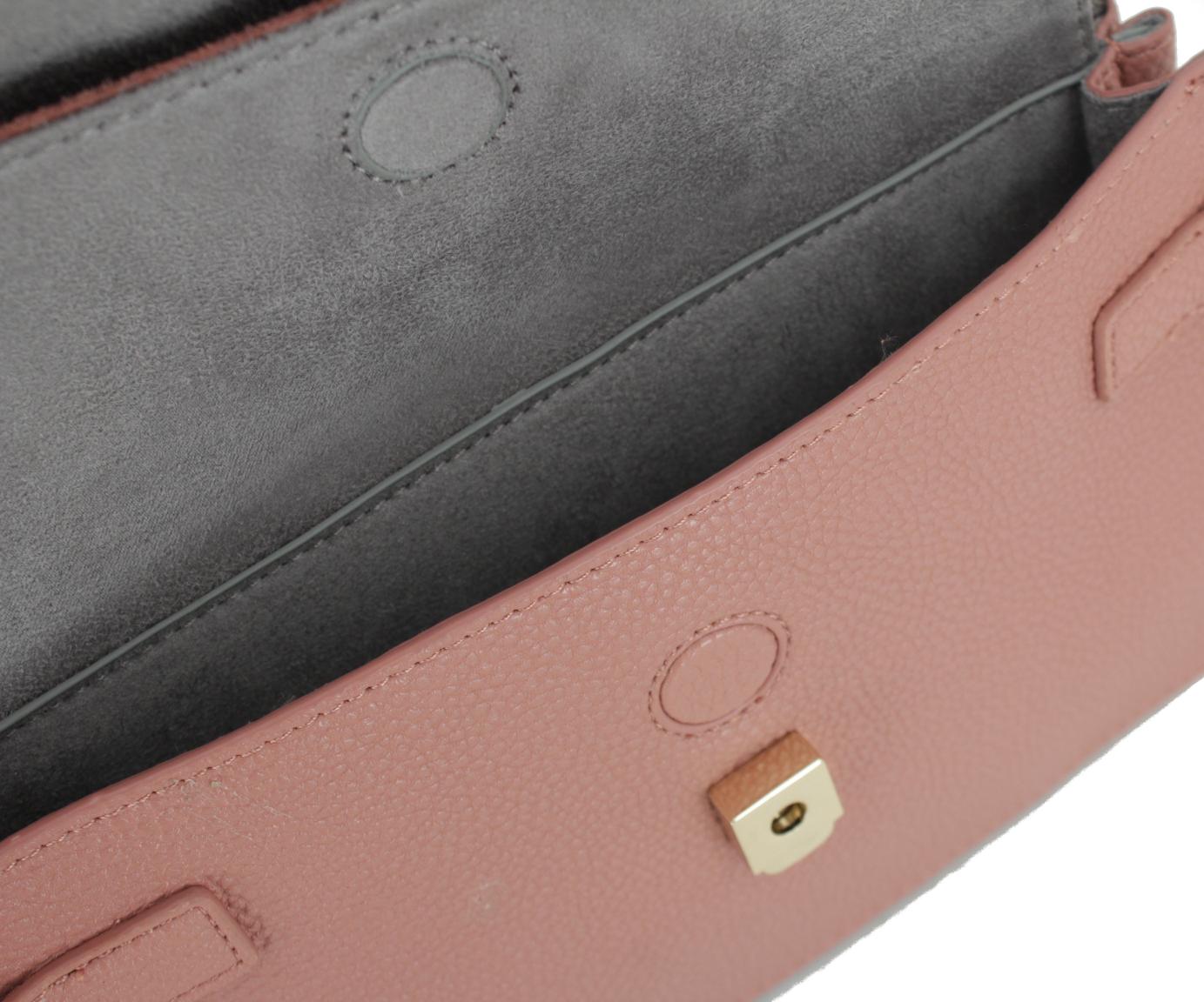 Umhängetasche mit Überschlag altrosaTH Soft Flap Crossover Mineralize